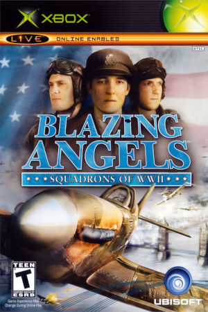 blazing angels squadron of ww2 clean cover art